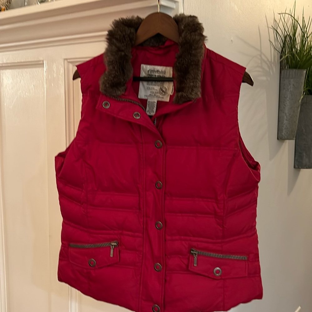 Eddie Bauer down vest size xl excellent condition 700 fill